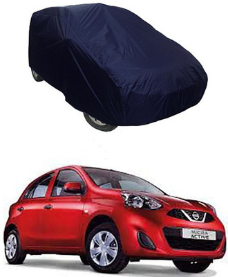 THE REAL ARV Car Cover For Nissan Micra Active (With Mirror Pockets)(Blue)