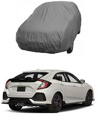 APNEK Car Cover For Honda Civic (With Mirror Pockets)(Grey)