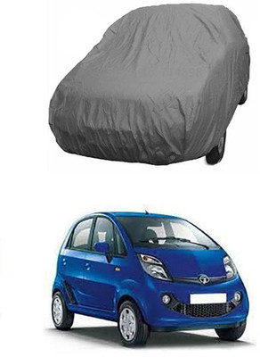 WildKraftZ Car Cover For Tata Nano (Without Mirror Pockets)(Grey)