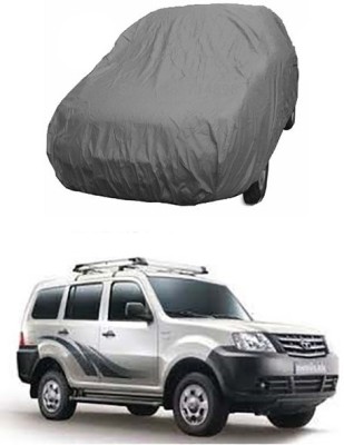 THE REAL ARV Car Cover For Tata Movus (With Mirror Pockets)(Grey)