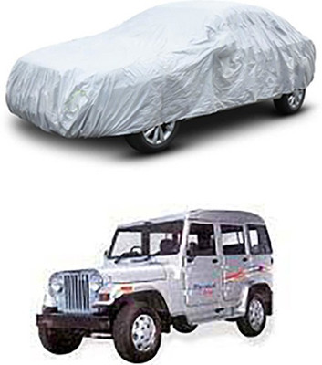 Wadhwa Creations Car Cover For Mahindra Marshal (Without Mirror Pockets)(Silver)