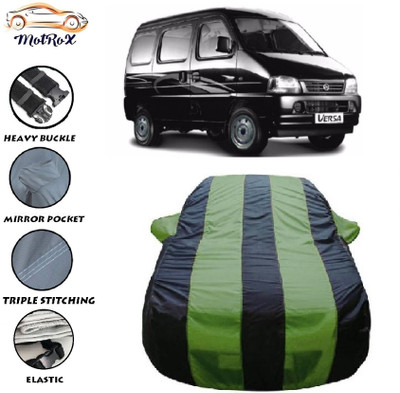 MoTRoX Car Cover For Maruti Suzuki Versa (With Mirror Pockets)(Green, Blue)