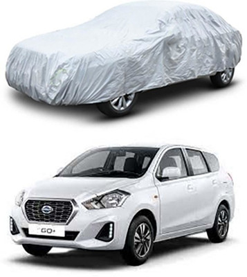 THE REAL ARV Car Cover For Datsun Go+ (With Mirror Pockets)(Silver)