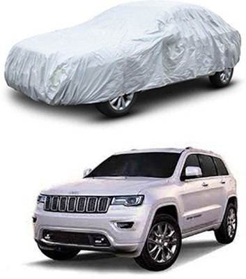 Wadhwa Creations Car Cover For Mahindra Jeep (Without Mirror Pockets)(Silver)