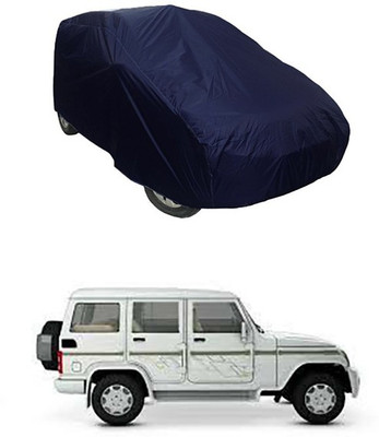 WildKraftZ Car Cover For Mahindra Bolero (Without Mirror Pockets)(Blue)