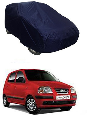Wadhwa Creations Car Cover For Hyundai Santro Xing (Without Mirror Pockets)(Blue)