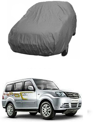 Wadhwa Creations Car Cover For Tata Sumo Grande (Without Mirror Pockets)(Grey)