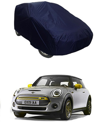 WildKraftZ Car Cover For Mini Cooper Universal For Car (Without Mirror Pockets)(Blue)