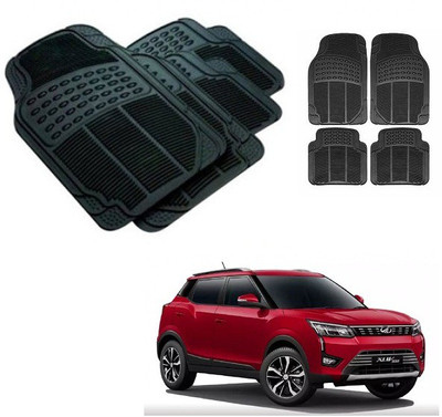 After cars Rubber 3D Mat For  Mahindra XUV 300(Black)