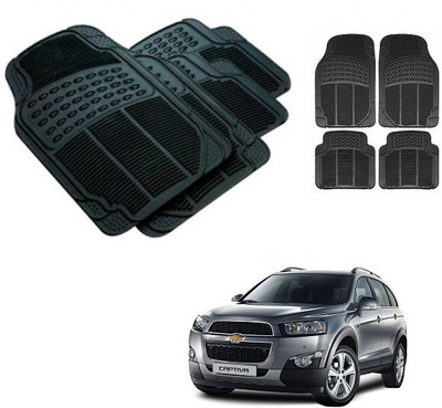After cars Rubber 3D Mat For  Chevrolet Captiva(Black)