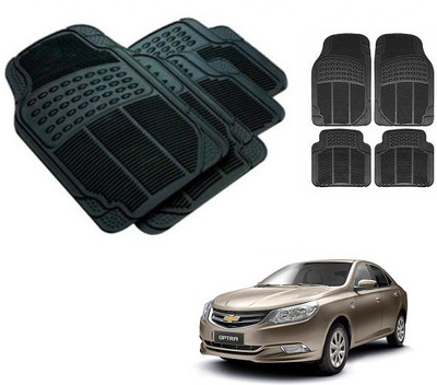 After cars Rubber 3D Mat For  Chevrolet Optra(Black)