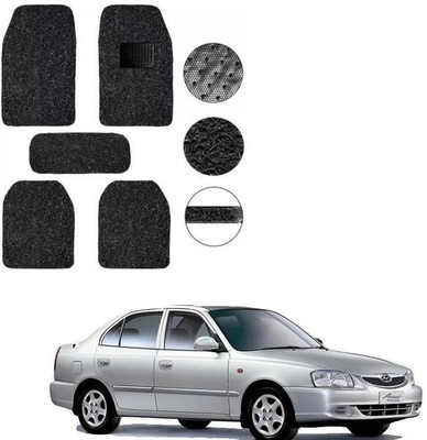 arneja trading company PVC Standard Mat For  Hyundai Accent(Black)