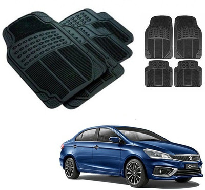 After cars Rubber 3D Mat For  Maruti Suzuki Ciaz(Black)