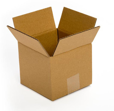 MM WILL CARE Corrugated Cardboard Packing & Shipping Packaging Box(Pack of 50 Brown)