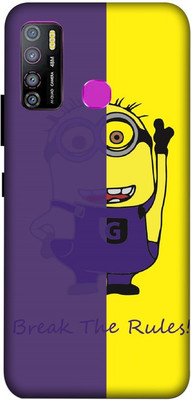 XLIQ Back Cover for Infinix Hot 9 Pro(Multicolor, Grip Case, Silicon, Pack of: 1)
