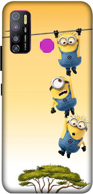 XLIQ Back Cover for Infinix Hot 9 Pro(Multicolor, Grip Case, Silicon, Pack of: 1)