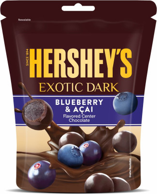HERSHEY'S Blueberry and Acai Dark Chocolate Truffles(100 g)