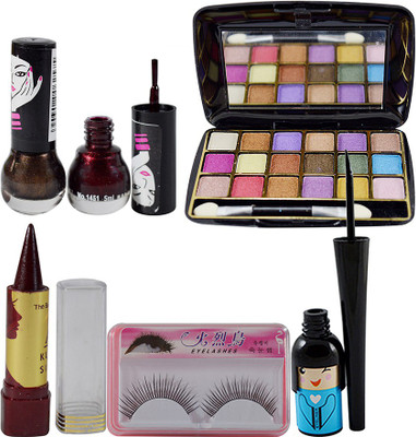 adbeni Combo Make Up Set Pack Of 6, GC153(6 Items in the set)
