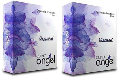 Vizzard Angel Female Condom Pack Of 2 Condom(Set of 2, 1 Sheets) Flipkart