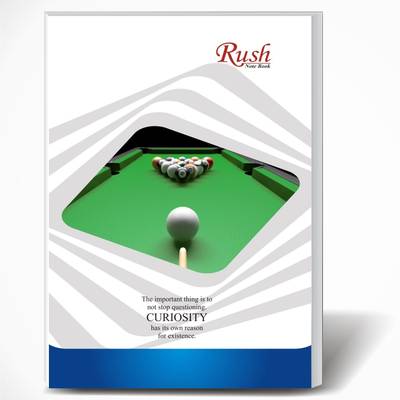 Rush 240 Pages Unruled A4 Note Book | Pack of 8 | Unruled Plain A4 Size | 29 x 21 CM | A4 Registers | Notebook Copy for Students of School, College and Office Use | Combo Set of Notebooks Or Long Register A4 Notebook Single Line Ruled 240 Pages  (Multicolor, Pack of 8)