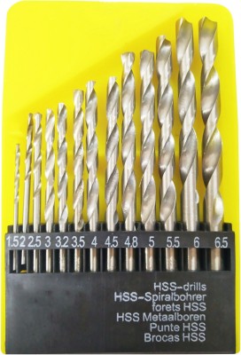 Inditrust new Premium Tools 13pcs HSS bit set for Wood, Aluminum, Plastic and Steel sheet