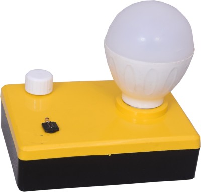 Sahi 4g BULB 12 LED WITH CHARGER AND SOLAR RECHARGEABLE (YELLOW) 3 hrs Lantern Emergency Light(Yellow)