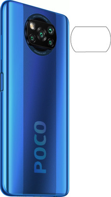 AtoZ Accessories Back Camera Lens Glass Protector for Poco X3, Poco X3 Pro(Pack of: 1)