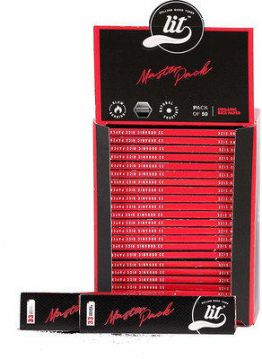 LIT Rolling papers Unruled King Size Ultra Thin 14 gsm Paper Roll(Set of 1, White)