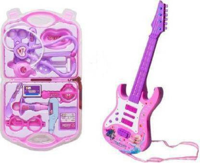 ZONCARE COLLECTION Musical Rock and Roll Guitar and Doctor Set for kids
