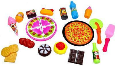 Klivory Color full Table Ware Pizza Set Toy For Kids