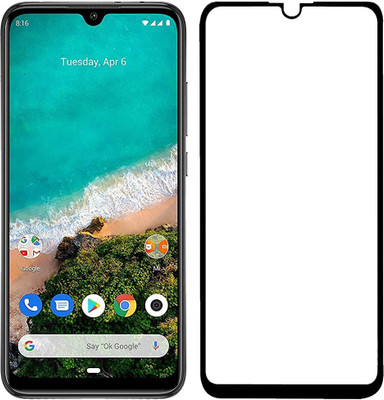 LIKEDESIGN Edge To Edge Tempered Glass for Mi A3(Pack of 1)