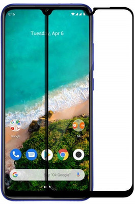 LIKEDESIGN Edge To Edge Tempered Glass for Mi A3(Pack of 1)
