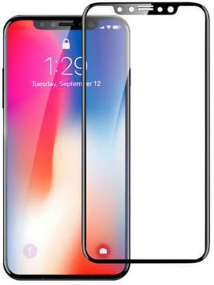 kentop Edge To Edge Tempered Glass for Apple iPhone X(Pack of 1)