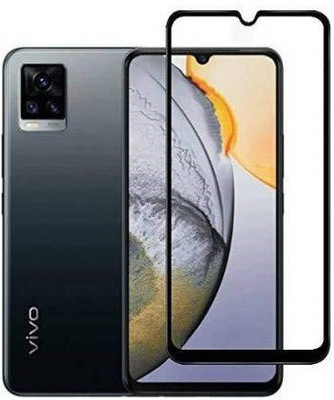 Bodoma Edge To Edge Tempered Glass for Vivo V20(Pack of 1)