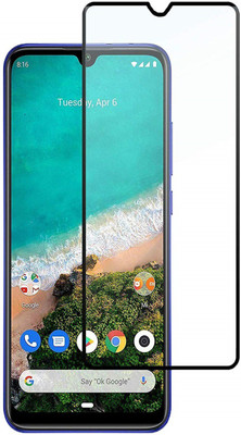 LIKEDESIGN Edge To Edge Tempered Glass for Mi A3(Pack of 1)