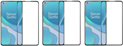 ISAAK Edge To Edge Tempered Glass for OnePlus 8T(Pack of 3)