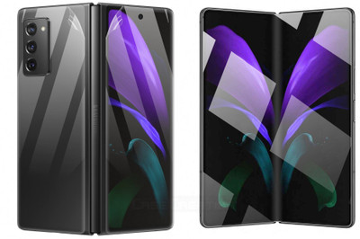 CASE CREATION Impossible Screen Guard for Samsung Z Fold 2 2020 Screen Protection Guard(Pack of 2)