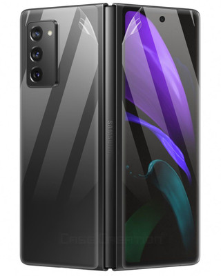 Case Creation Front and Back Screen Guard for Samsung Galaxy Z Fold 2(Pack of 2)