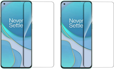 ISAAK Tempered Glass Guard for OnePlus 8T, OnePlus 8T 5G(Pack of 2)