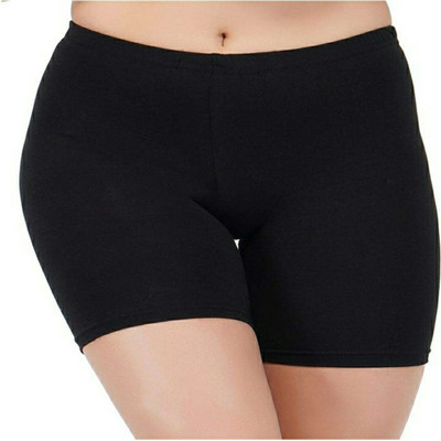nice wonder Solid Men & Women Black Cycling Shorts