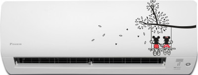 K2A Studio 54 cm Multi Color Decorative Air conditioner Sticker - AC Sticker_PCAC206 Self Adhesive Sticker(Pack of 1)