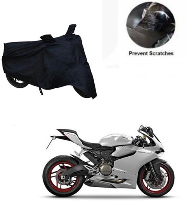 RPSENTTERPR Waterproof Two Wheeler Cover for Ducati(899 Panigale, Black)