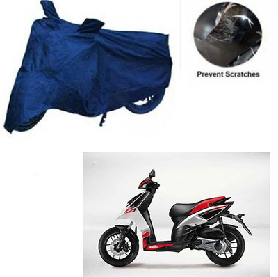 Motoren Waterproof Two Wheeler Cover for Aprilia(SR 125, Blue)