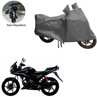 RPSENTTERPR Waterproof Two Wheeler Cover for Honda(CBF Stunner, Grey)