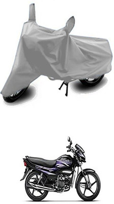Wadhwa Creations Two Wheeler Cover for Hero(Silver)