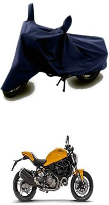 Wadhwa Creations Two Wheeler Cover for Ducati(Monster 82, Blue)