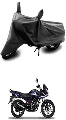Wadhwa Creations Two Wheeler Cover for Bajaj(Discover 150 f, Grey)