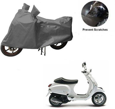 RPSENTTERPR Waterproof Two Wheeler Cover for Piaggio(Piaggio Vespa, Grey)