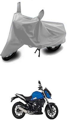 Wadhwa Creations Two Wheeler Cover for Mahindra(Silver)