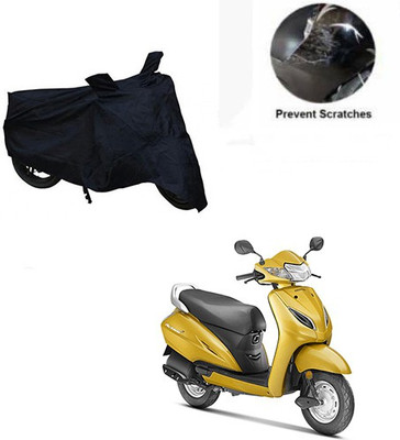 RPSENTTERPR Waterproof Two Wheeler Cover for Honda(Activa 5G, Black)